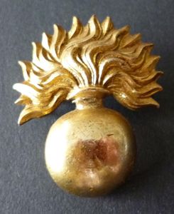 Grenadier Guards Staybrite Cap-badge.