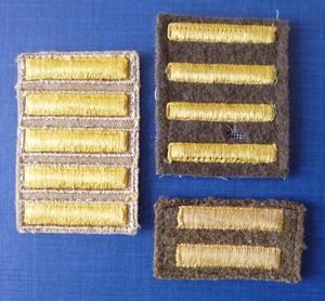 USA : WW2 Group of Three Sets of Army Overseas …