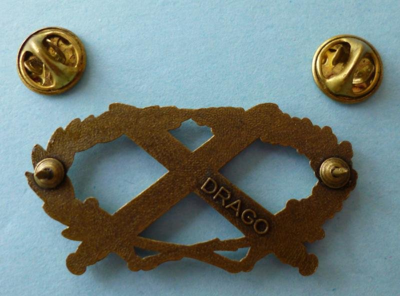 France : Army  Basic Military Trade Certificate (Brevet Militaire Professionnel Elémentaire (BMPE)) Breast Badge. — image 2