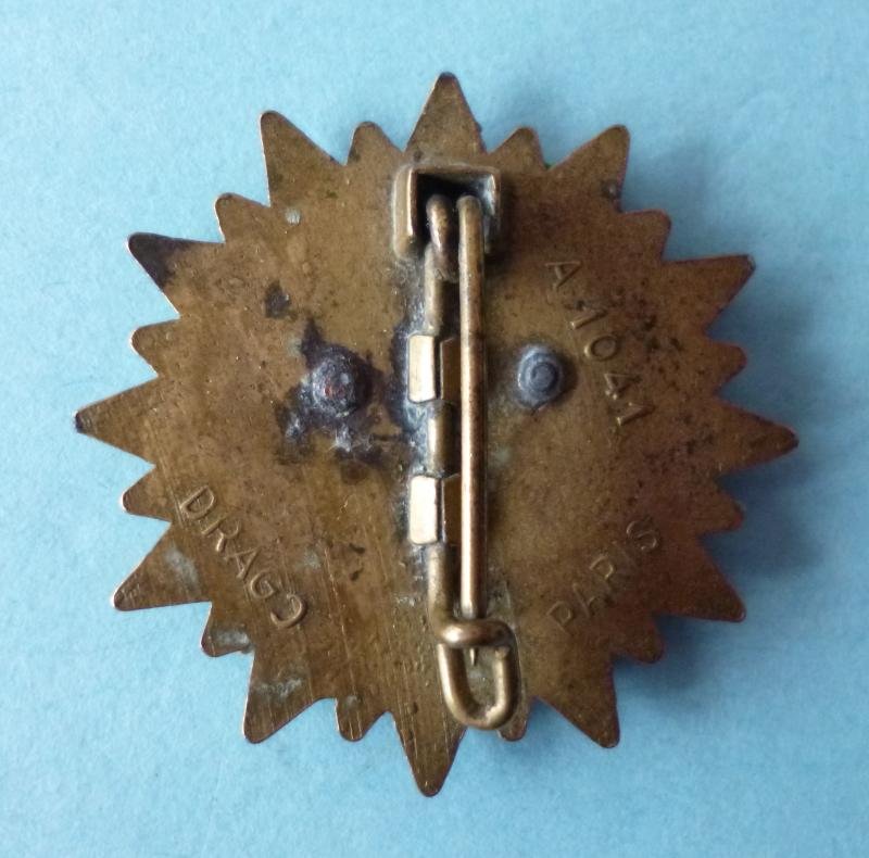 France : Air Force 1st Air Region, Tactical Air Force (Force  Aérienne Tactique (FATAC)) Enamelled Formation Badge. — image 2