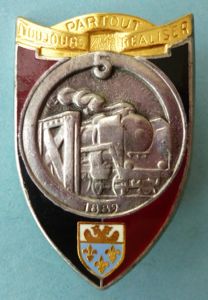 France : 5th Engineer Regiment (5e Régiment du Génie) Enamelled …