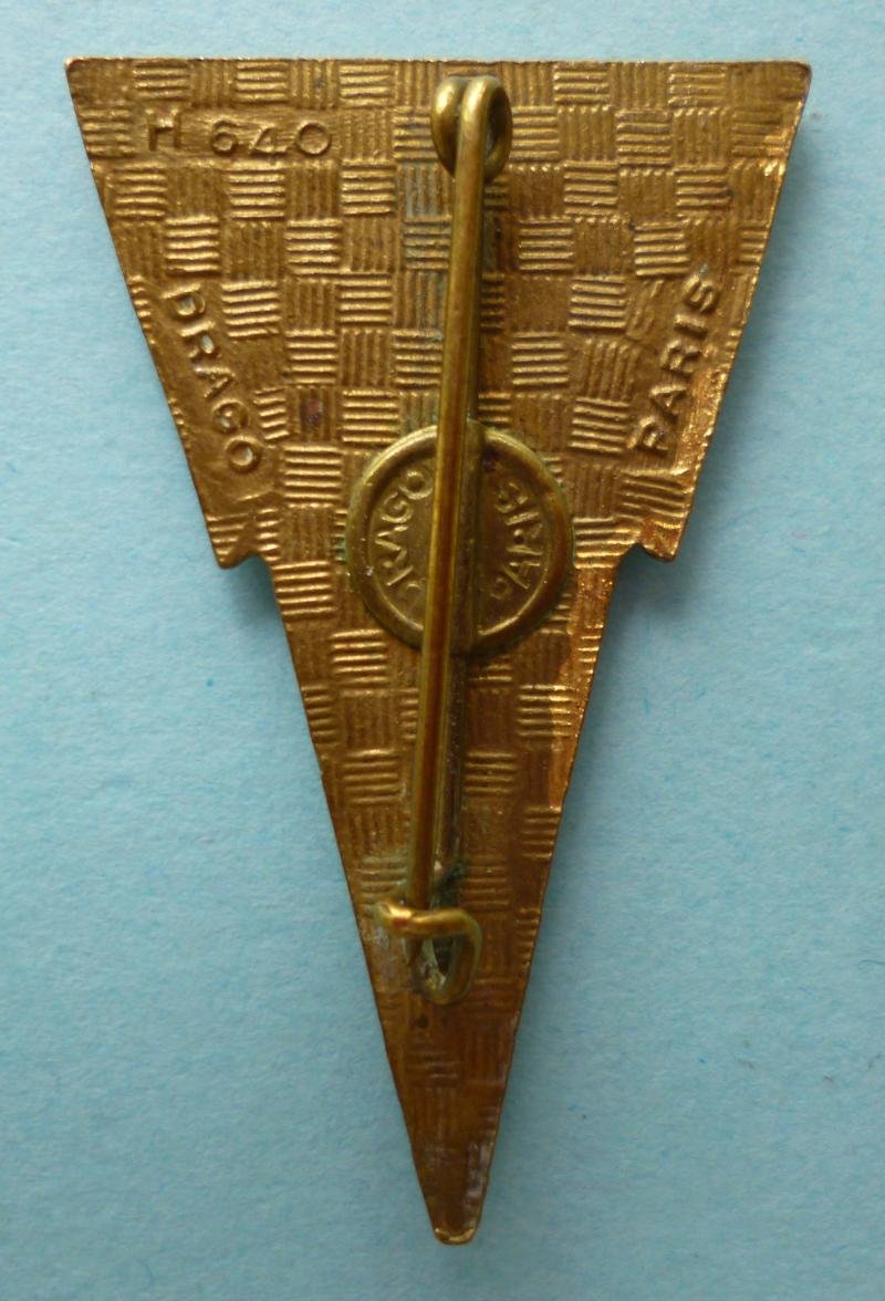 France : Army 42nd Signal Regiment (42éme Régiment de Transmissions) Enamelled Formation-badge. — image 2