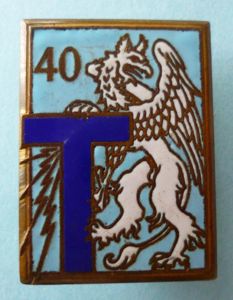 France : Army 40th Signal Regiment (40éme Régiment de Transmissions) …