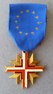 France : European Confederation of Combat Veterans Cross. (Croix de …