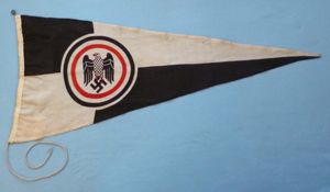Third Reich : Marine-Regatta-Verein (MRV) Boat's Pennant.