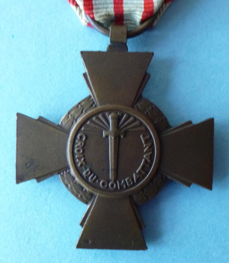 France : Combatants Cross (Croix du Combattant). — image 3