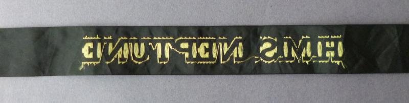 Royal Navy 'HMS Neptune' Ratings Cap-tally. — image 3