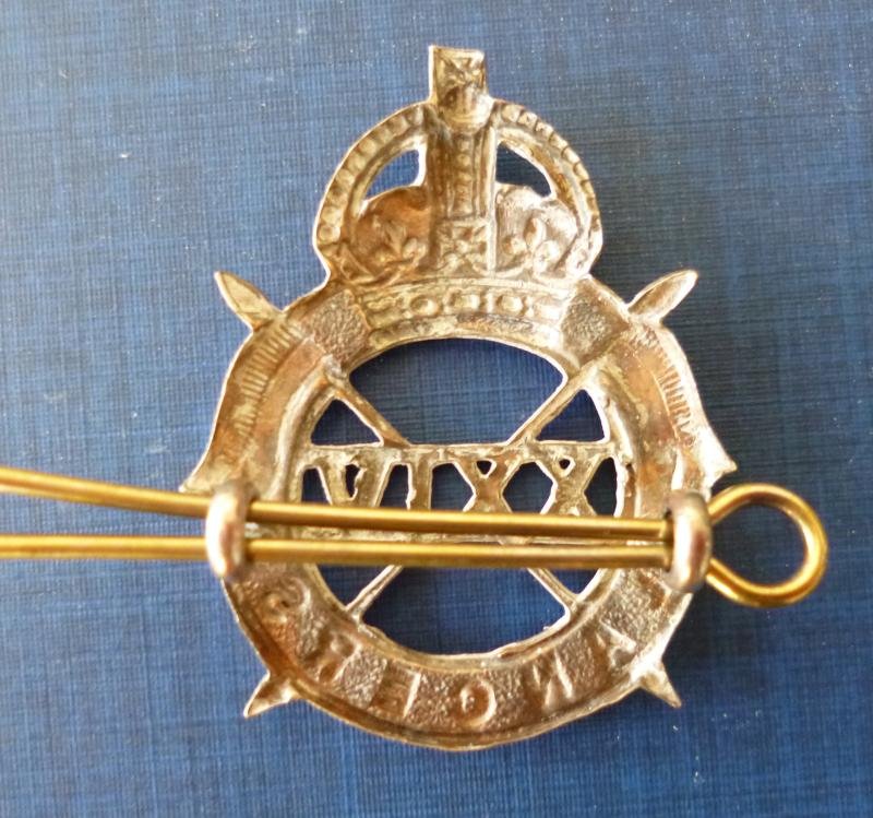 24th Lancers Cap-badge. — image 3