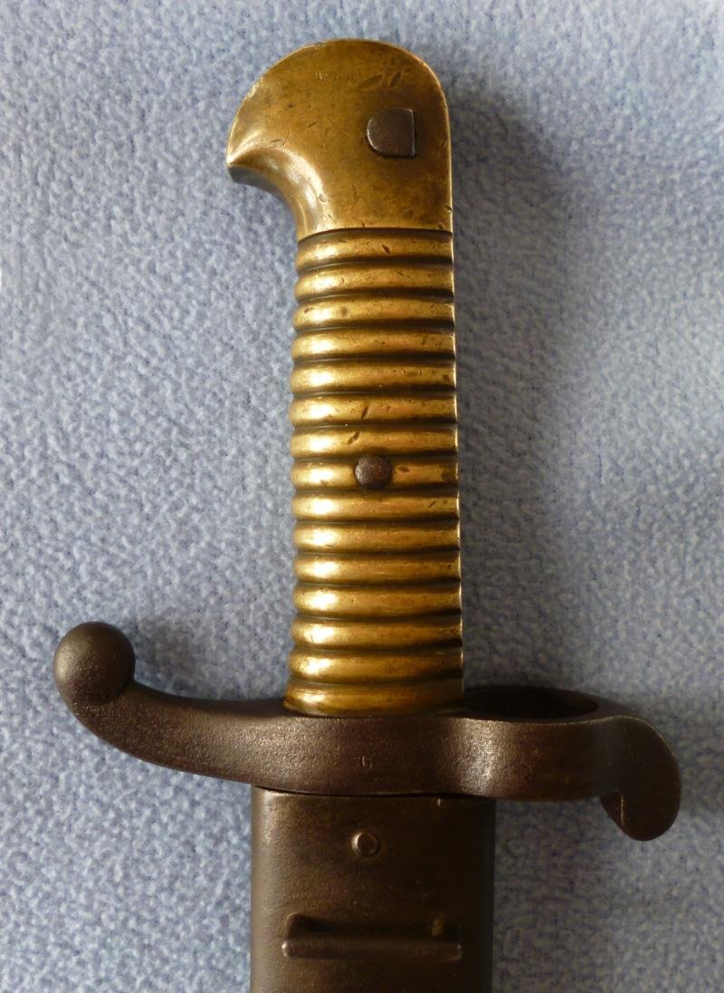 France : Model 1842 Sabre-bayonet Complete with Scabbard. — image 2