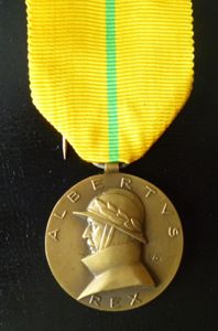 Belgium : Military Commemorative Medal of the Reign of King …