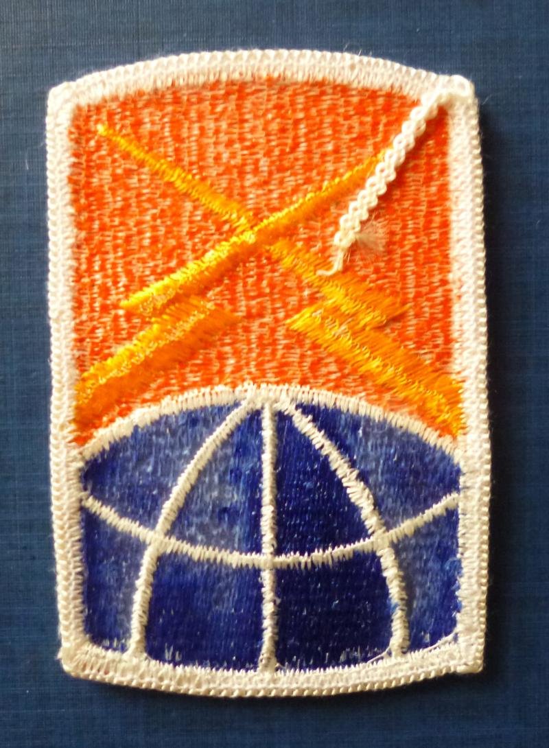 USA : Army 160th Signal Brigade Shoulder-flash. — image 2