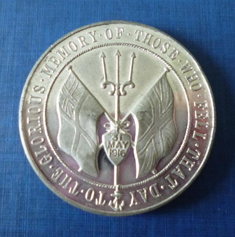 WW1 Spink & Son Jutland 1916 Commemorative Medal. — image 3