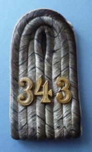 Imperial ; German Imperial Army Leutnant's Single Slip-on Epaulette of …