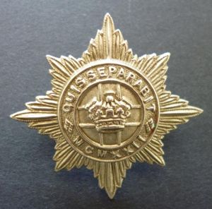 4th / 7th Royal Dragoon Guards Cap-badge.