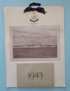 'HMS Renown' 1943 Calendar