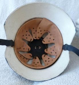 BRD : Post-war Luftschutz-style Gladiator-type Helmet.