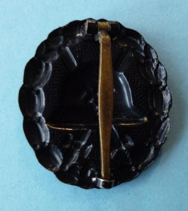 COPY : Third Reich 1939 'Spanish' Wound Badge in Black. — image 2