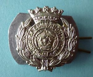 6th Battalion, Hampshire Regiment (Duke of Connaught's Own) Single Collar-badge.
