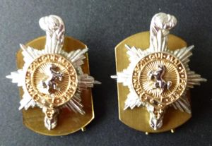 The Princess of Wales's Royal Regiment Matched Pair of Staybrite …