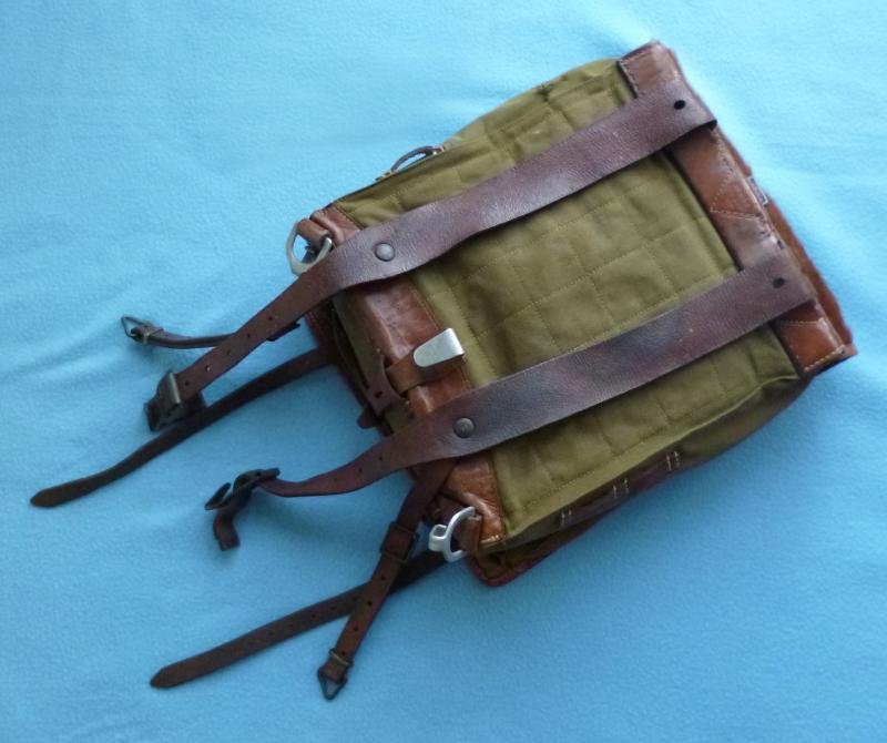 Third Reich : Wehrmacht Fur-backed Pack Model 1934 (Tornister M34) dated 1937. — image 2