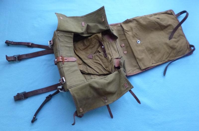 Third Reich : Wehrmacht Fur-backed Pack Model 1934 (Tornister M34) dated 1937. — image 3