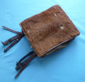 Third Reich : Wehrmacht Fur-backed Pack Model 1934 (Tornister M34) …