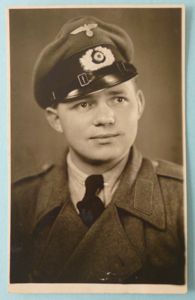Third Reich : Postcard-sized Portrait Photo of an Army (Heer) …