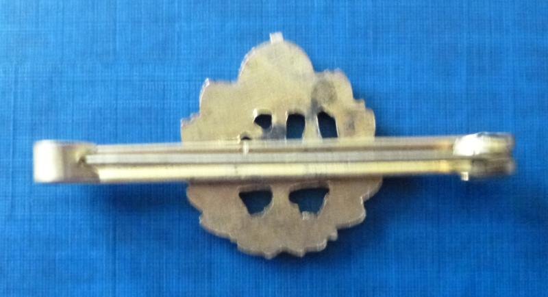 Auxiliary Territorial Service (ATS) King's crown Sweetheart Brooch / Tie-pin. — image 2
