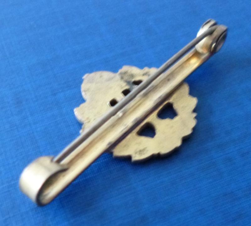 Auxiliary Territorial Service (ATS) King's crown Sweetheart Brooch / Tie-pin. — image 3