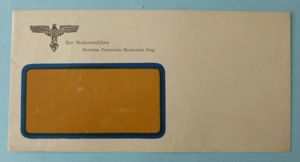 Third Reich : Nationalsozialistischer Deutscher Studentenbund Un-used Window-envelope from Der …