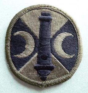 USA : 210th Field Artillery Brigade Shoulder Flash - Subdued …