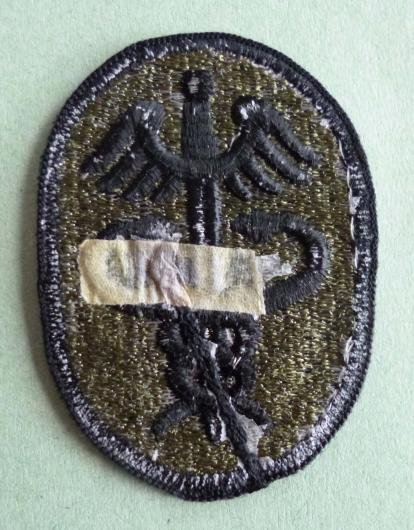 USA : Health Services Command Shoulder Flash - Subdued version. — image 2