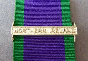 COPY : 'Northern Ireland ' Clasp for the Campaign Service …