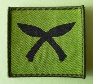 Brigade of Gurkhas Subdued-version Shoulder-flash / TRF.