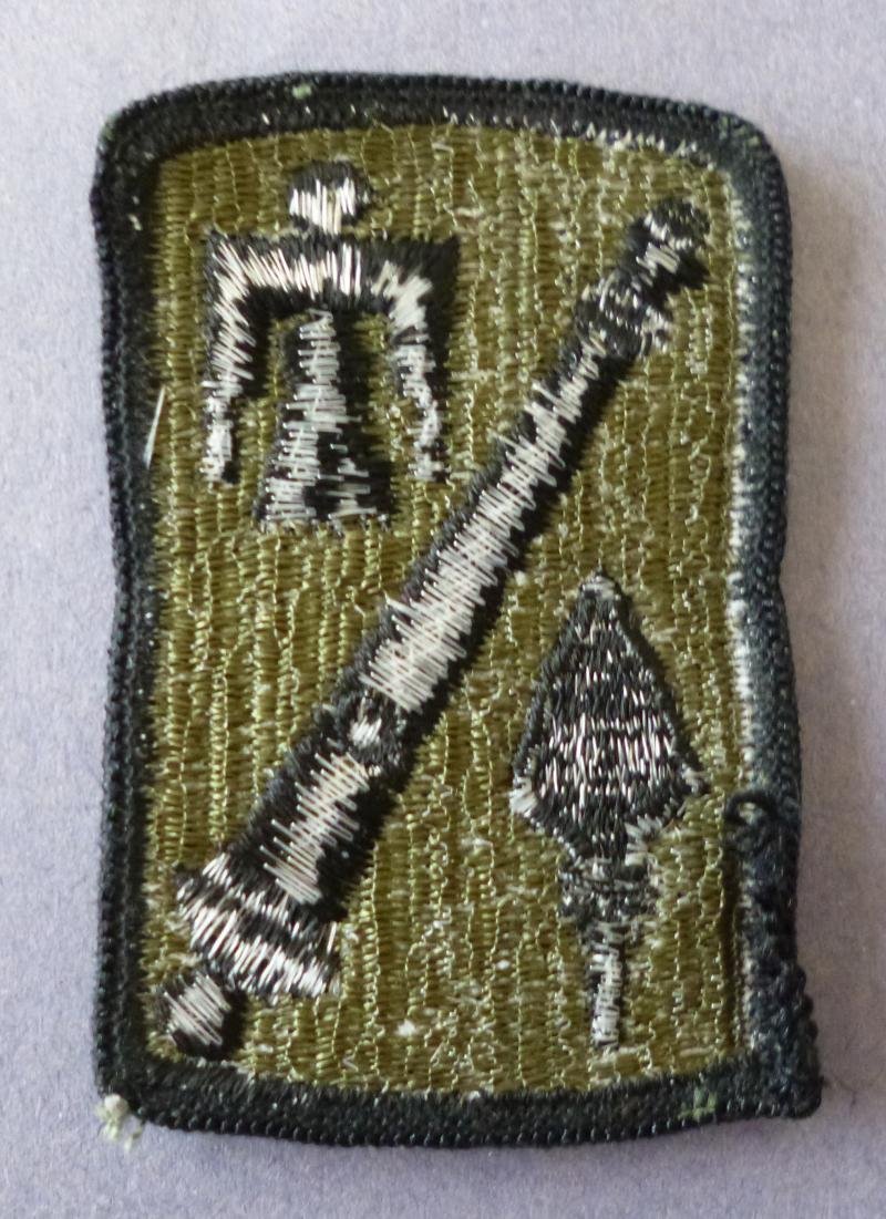 USA : 45th Field Artillery Brigade Shoulder Flash - Subdued version. — image 2