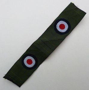 COPY : Third Reich - Uncut pair of BEVo Machine-woven …