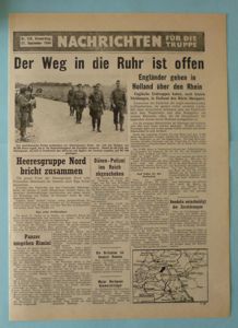 Third Reich : 'Nachrichten für die Truppe' Daily Newspaper Issue …