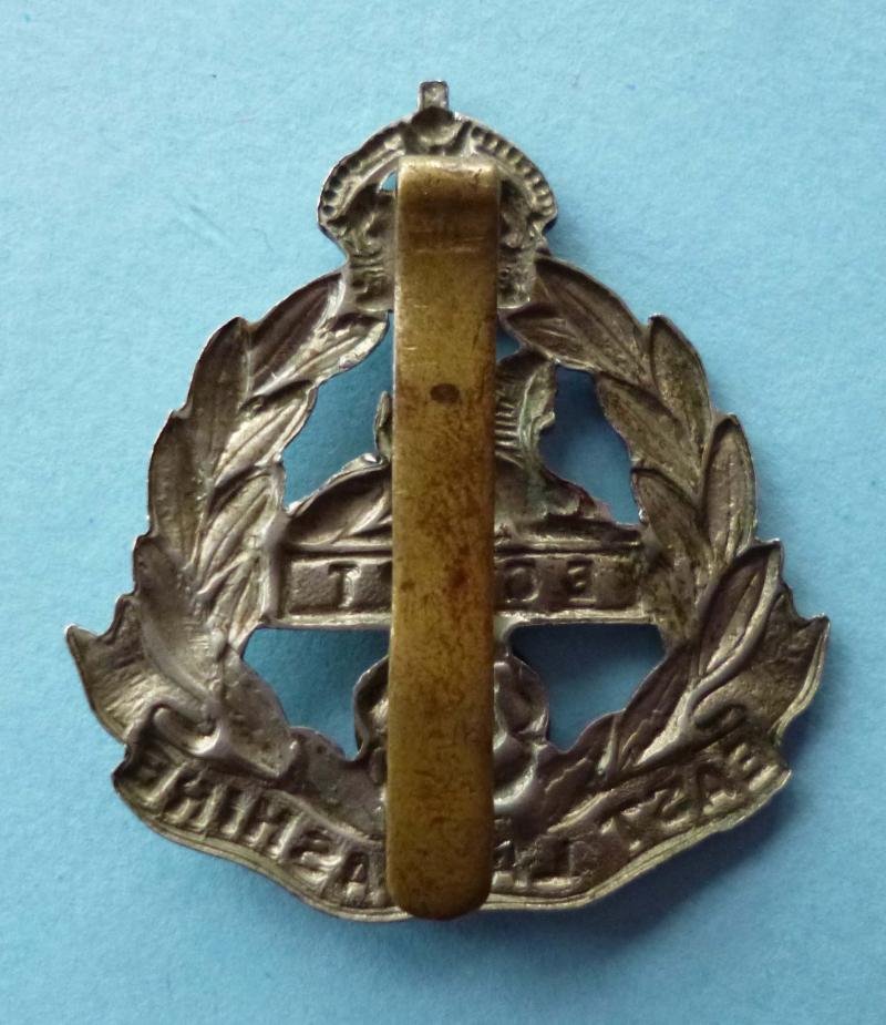 East Lancashire Regiment (King's crown) cap-badge. — image 2