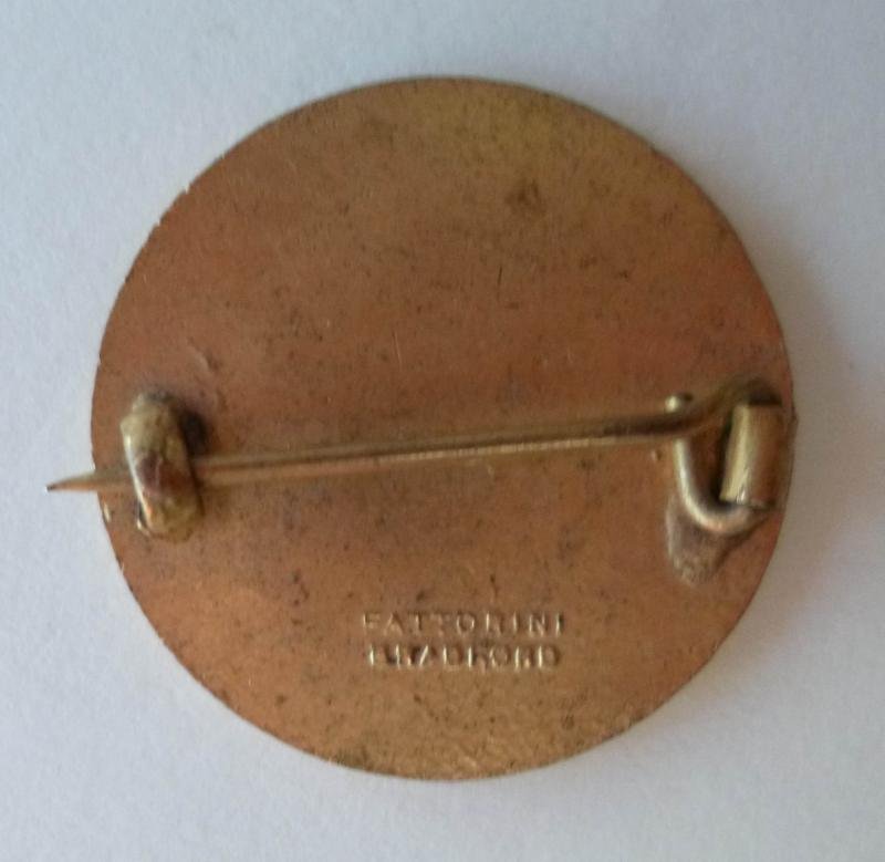 WW2 Yorkshire War Worker YMCA Home-front Enameled Lapel-badge. — image 2