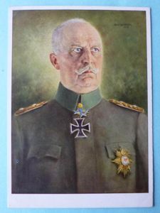 Third Reich : Period Postcard of a Painted Portrait of …