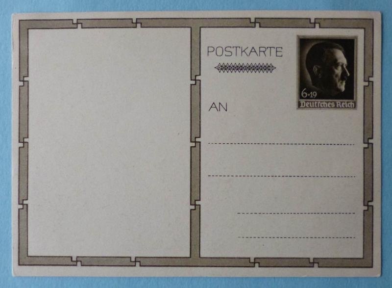 Third Reich : Postcard of Hitler Receiving Posies from Children. — image 2