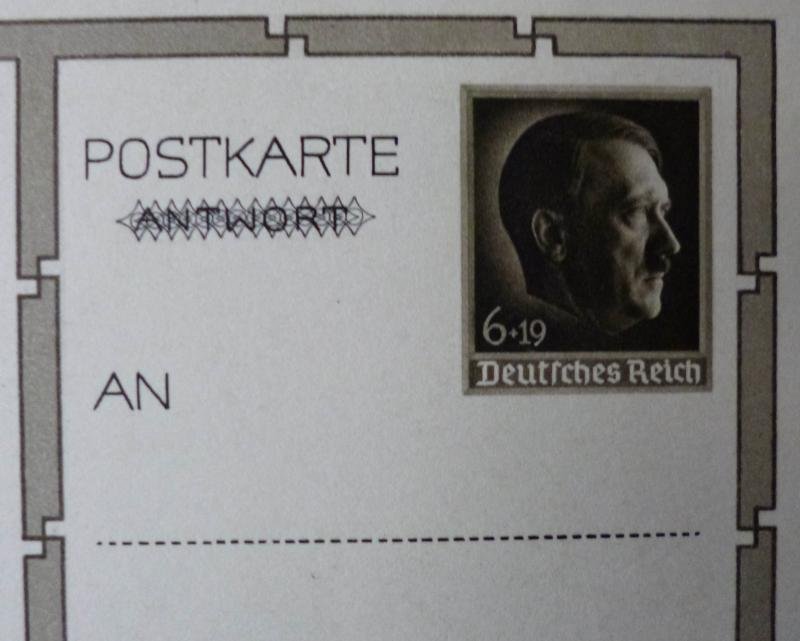 Third Reich : Portrait Postcard of Adolf Hitler. — image 3