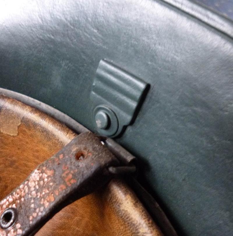 Third Reich : German WWII Re-issued / Re-fitted M16 Steel-helmet. — image 2