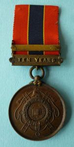 National Fire Brigades Association Long Service Bronze Medal for 10 …