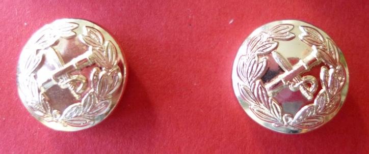 British Army General's Staybrite Forage-cap / Chin-strap Buttons, 13mm Dia. — image 3