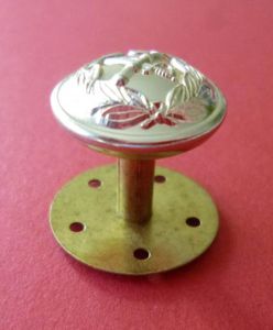 British Army General's Staybrite No-1 Dress Epaulette Buttons, 19.5mm Dia. …