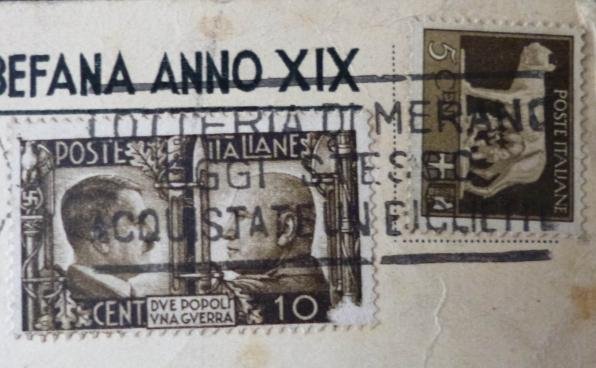 Italy : Fascist Italian Picture Postcard of Benito Mussolini. — image 3