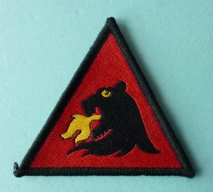 19th Light Brigade Second-pattern Shoulder-flash / TRF.