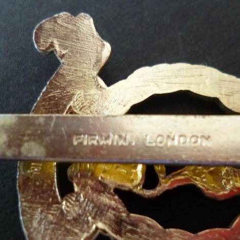 Adjutant General's Corps Staybrite Cap-badge. — image 3