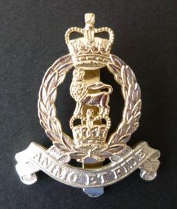 Adjutant General's Corps Staybrite Cap-badge.
